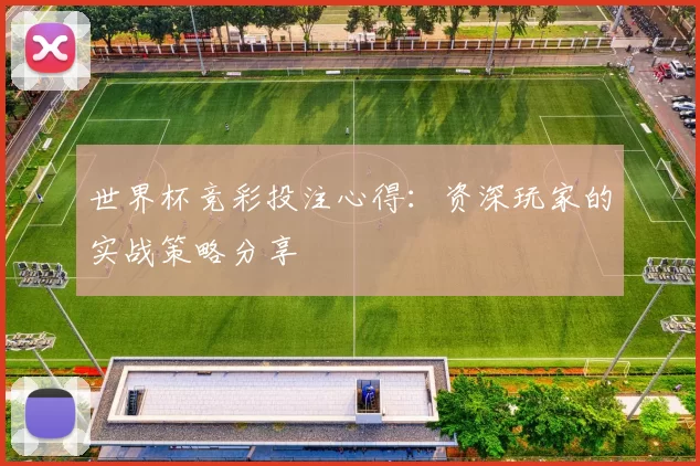 世界杯竞彩投注心得:资深玩家的实战策略分享
