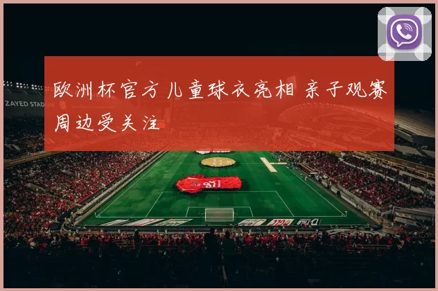 欧洲杯官方儿童球衣亮相 亲子观赛周边受关注