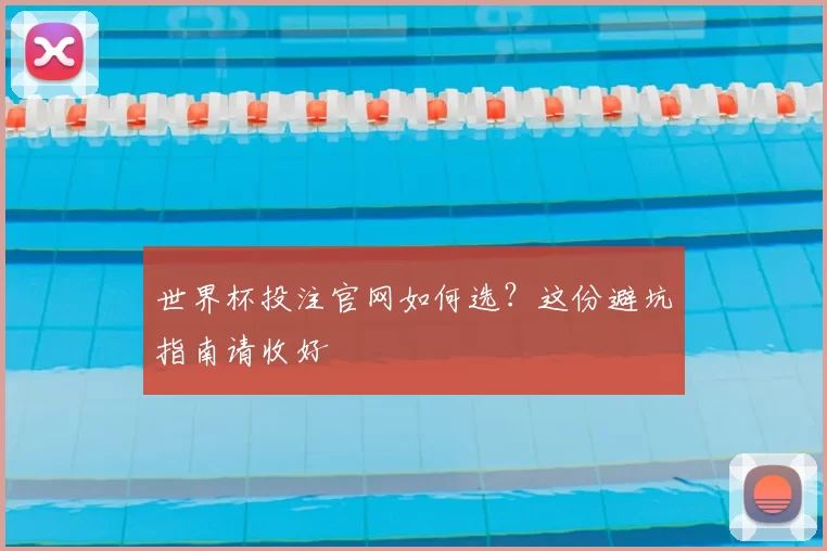 世界杯投注官网如何选?这份避坑指南请收好